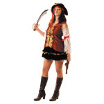 Party pro 871169, costume corsaire femme, adulte