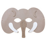 Party pro 871195, masque enfant lphant