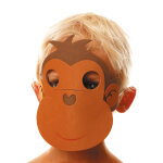 Party pro 871200, masque enfant singe