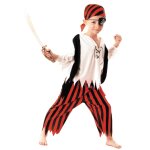 Party pro 8728879046, costume moussaillon pirate, 4 - 6 ans
