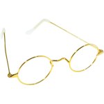 Party pro 873096, lunettes rondes or