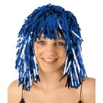 Party pro 87333604, perruque disco bleue