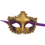 Party pro 87371, masque vnitien violet et or