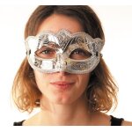 Party pro 87377, masque carnaval argent mtallis