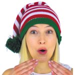 Party pro 873991, bonnet d'elf tricot