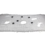 Party pro 902149, chemin de table filet gris avec 6 araignes 3 mtres