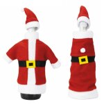 Party pro 90803, set de 2 costumes de pre nol pour bouteille