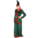 Party pro 90830w, dguisement d'elfe luxe velours femme, adulte