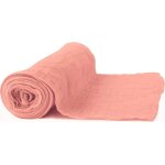 Chemin de table voile de coton 30 cm x 3 m�tres vieux rose