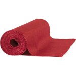 Party pro 908322, chemin de table paillet� rouge 30 cm x 3 m�tres