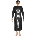 Party pro 912018, dguisement tunique squelette 120cm