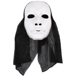 Party pro 91211, masque dame blanche avec voile