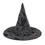 Party pro 9128, chapeau de sorci�re toile d'araign�e adulte
