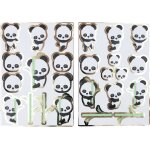 Party pro 913550, stickers panda x 25