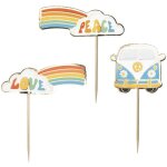Party pro 913fpp, sachet de 10 pics  cocktail hippy party