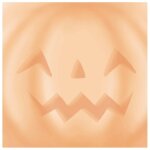 Party pro 913hps, sachet de 16 serviettes citrouille halloween pastel en papier