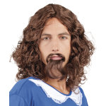 Perruque, barbe et moustache de mousquetaire (ou de pirate)