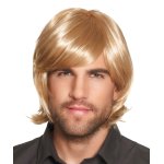 Perruque claude, homme blond