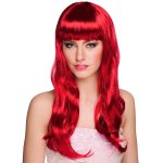 Perruque glamour, rubis