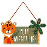 Plaque � suspendre 20cm petit aventurier
