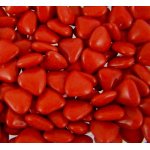 Pochon 500g mini - coeur, rouge brillant (mini - coeurs)