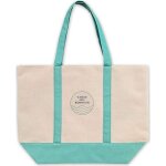 Sac cabas vague de bonheur 50, 5cm en lin