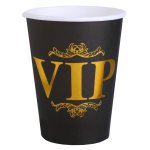 Sachet de 10 gobelets vip, couronné métal Sachet de 10 gobelets vip, couronné métal
