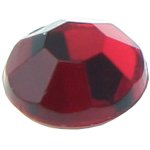 Sachet de 160 strass autocollants 4mm, bordeaux