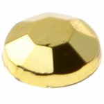 Sachet de 160 strass autocollants 4mm, or