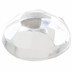 Sachet de 160 strass autocollants 4mm, transparent