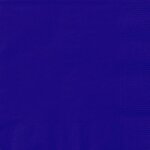 Sachet de 20 serviettes en papier bleu marine 33 x 33 cm