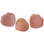 Sachet de 45 p�tales de rose synth�tiques, camaieu terracotta