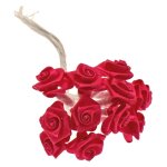 Sachet de 48 mini - roses satin, fuchsia