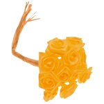 Sachet de 48 mini - roses satin, jaune