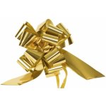 Sachet de 5 grands noeuds m�tallis�s, or