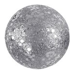 Sachet de 50 mini - boules pailletes 1cm, argent