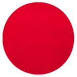 Santex 2812 - 7, sachet de 50 sets de table ronds unis, rouge