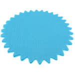 Sachet de 50 tulles cristal bleu turquoise