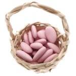 Sachet 500g de drages amandes avolas marquises, pastel rose
