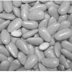 Sachet 500g drages longuettes (amande) - gris lune brillant