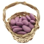 Sachet 500g dragées longuettes (amande) - lilas brillant Sachet 500g dragées longuettes (amande) - lilas brillant
