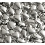 Sachet de 70g de coeurs argent