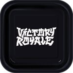 Sachet de 8 assiettes carres fortnite 23 cm