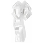 Santex 2518 - 1 - 100, un noeud automatique en tulle pans longs, blanc