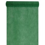 Santex 2810 - 27 - 30, chemin de table en tissu intiss, vert sapin