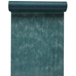 Santex 2810 - 47 - 30, chemin de table en tissu intiss, bleu canard
