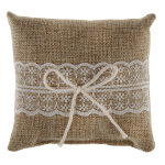 Santex 5336 - 26, coussin d'alliances naturel dentelle Santex 5336 - 26, coussin d'alliances naturel dentelle