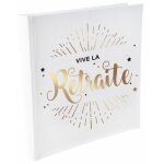 Santex 5728 - 1, livre d'or vive la retraite mtallis
