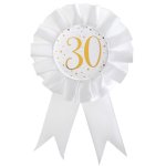 Santex 6635 - 30, cocarde des âges métal 30 ans Santex 6635 - 30, cocarde des âges métal 30 ans