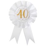Santex 6635 - 40, cocarde des âges métal 40 ans Santex 6635 - 40, cocarde des âges métal 40 ans